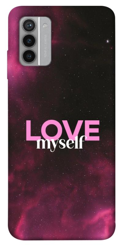Чехол itsPrint Love myself для Nokia G42, любовь, купить оптом с доставкой