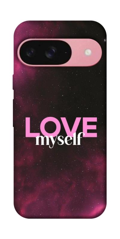 Чехол itsPrint Love myself для Google Pixel 9, любовь, купить оптом с доставкой