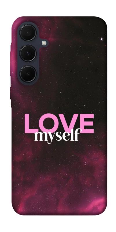Чехол itsPrint Love myself для Samsung Galaxy A35, любовь, купить оптом с доставкой