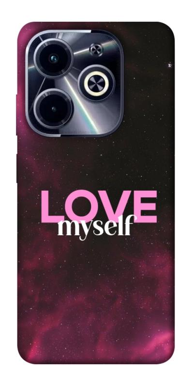 Чехол itsPrint Love myself для Infinix Hot 40i, любовь, купить оптом с доставкой