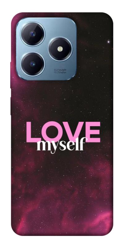 Чехол itsPrint Love myself для Realme C63 4G, любовь, купить оптом с доставкой