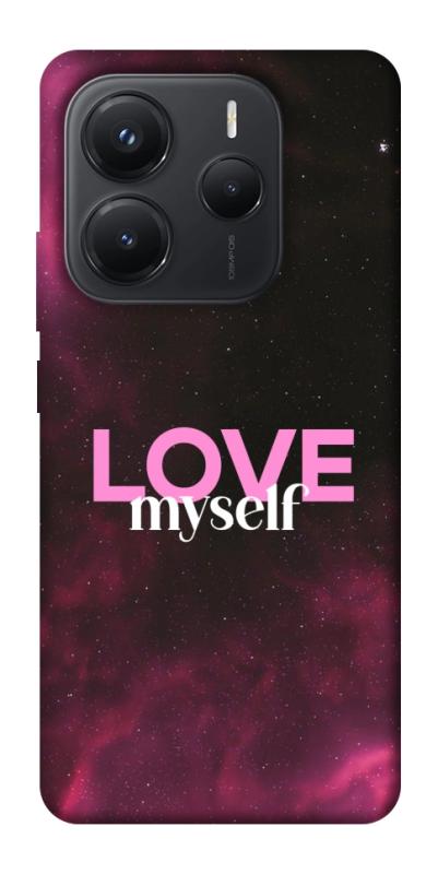 Чехол itsPrint Love myself для Xiaomi Redmi Note 14 5G, любовь, купить оптом с доставкой