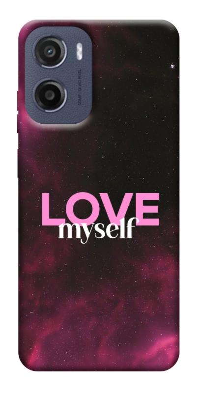 Чехол itsPrint Love myself для Motorola Moto G05, любовь, купить оптом с доставкой
