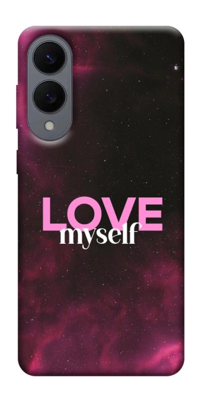 Чехол itsPrint Love myself для Samsung Galaxy S25 Edge, любовь, купить оптом с доставкой
