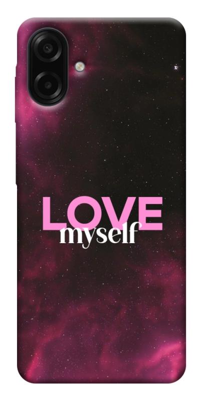 Чехол itsPrint Love myself для Samsung Galaxy A07, любовь, купить оптом с доставкой