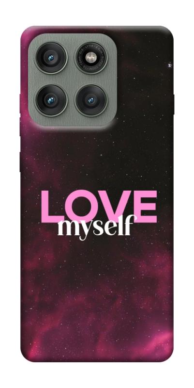Чехол itsPrint Love myself для Motorola Edge 60 Pro, любовь, купить оптом с доставкой