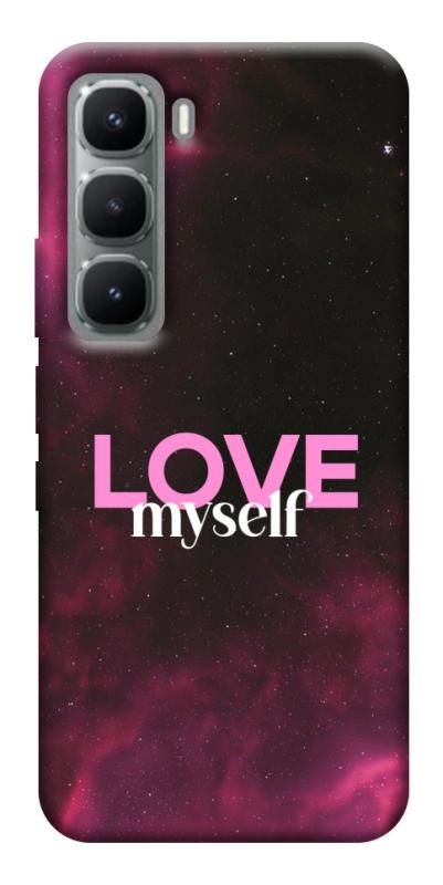 Чехол itsPrint Love myself для Infinix Hot 60 Pro, любовь, купить оптом с доставкой