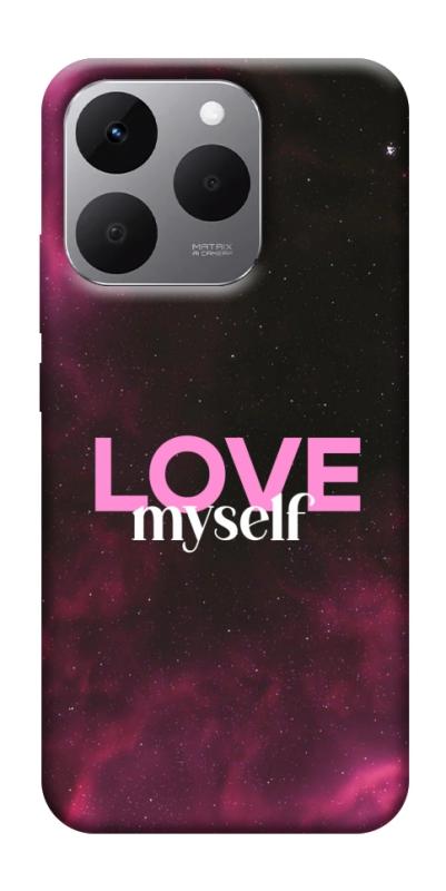 Чехол itsPrint Love myself для Realme 15T, любовь, купить оптом с доставкой