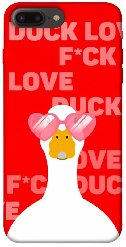 Чехол itsPrint Lovely duck для Apple iPhone 7 plus / 8 plus (5.5"), любовь, купить оптом с доставкой