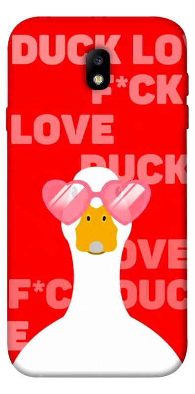Чехол itsPrint Lovely duck для Samsung J730 Galaxy J7 (2017), любовь, купить оптом с доставкой