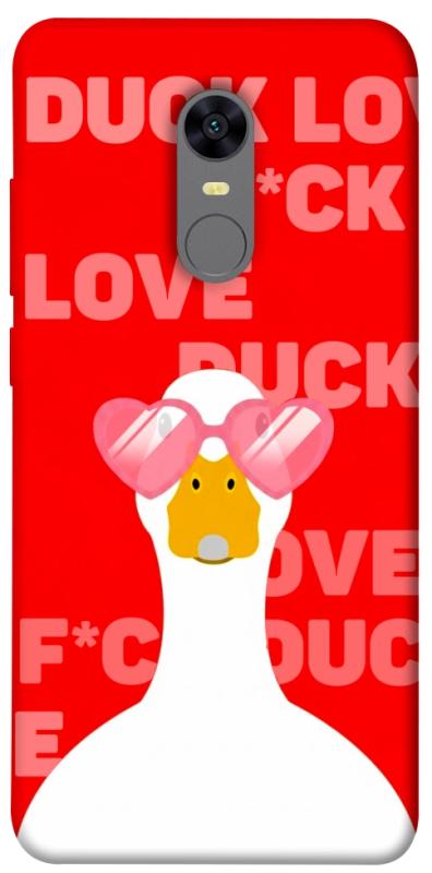 Чехол itsPrint Lovely duck для Xiaomi Redmi 5 Plus / Redmi Note 5 (Single Camera), любовь, купить оптом с доставкой