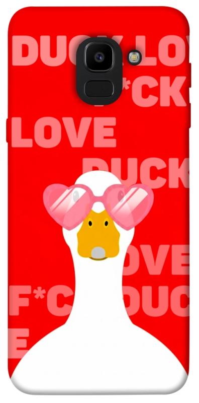 Чехол itsPrint Lovely duck для Samsung J600F Galaxy J6 (2018), любовь, купить оптом с доставкой