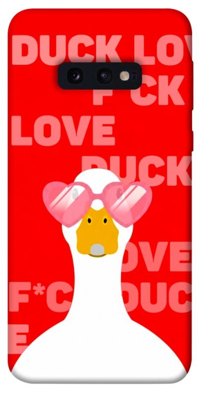 Чехол itsPrint Lovely duck для Samsung Galaxy S10e, любовь, купить оптом с доставкой