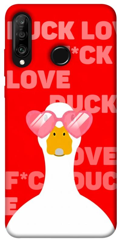 Чехол itsPrint Lovely duck для Huawei P30 lite, любовь, купить оптом с доставкой