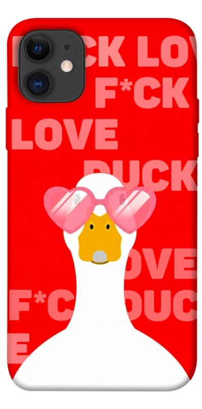 Чехол itsPrint Lovely duck для Apple iPhone 11 (6.1"), любовь, купить оптом с доставкой