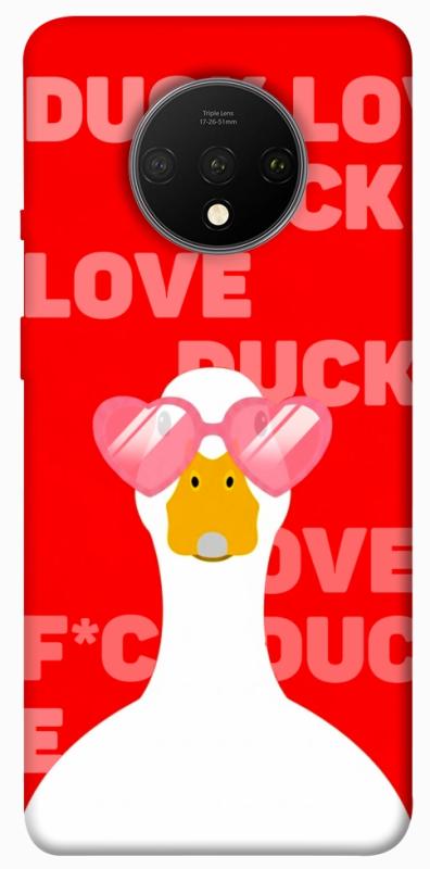 Чохол itsPrint Lovely duck для OnePlus 7T, кохання, купити оптом з доставкою