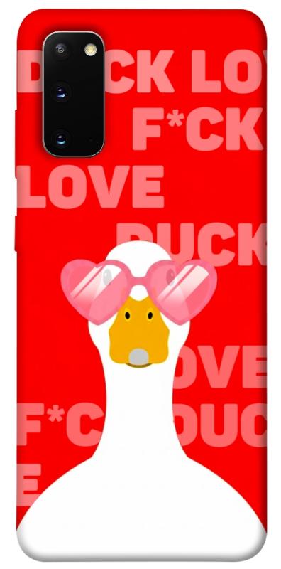 Чехол itsPrint Lovely duck для Samsung Galaxy S20, любовь, купить оптом с доставкой