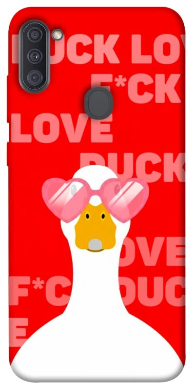 Чехол itsPrint Lovely duck для Samsung Galaxy A11, любовь, купить оптом с доставкой