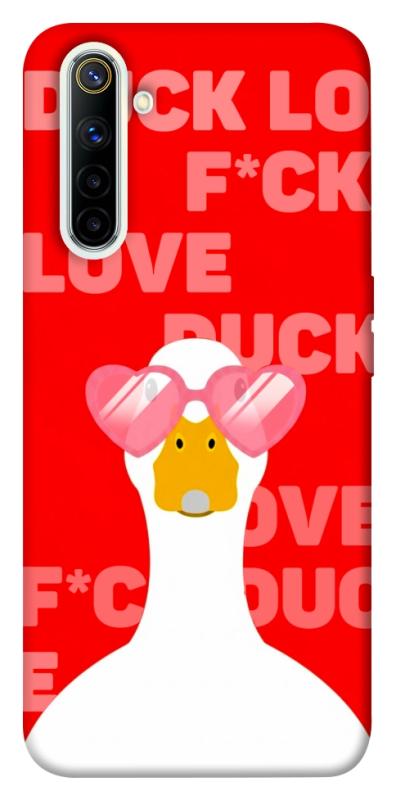 Чехол itsPrint Lovely duck для Realme 6, любовь, купить оптом с доставкой