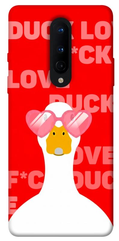 Чохол itsPrint Lovely duck для OnePlus 8, кохання, купити оптом з доставкою