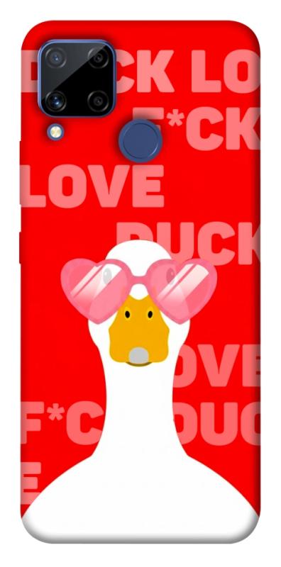Чехол itsPrint Lovely duck для Realme C15, любовь, купить оптом с доставкой
