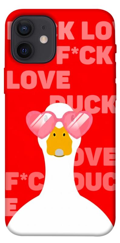 Чехол itsPrint Lovely duck для Apple iPhone 12 Pro (6.1"), любовь, купить оптом с доставкой