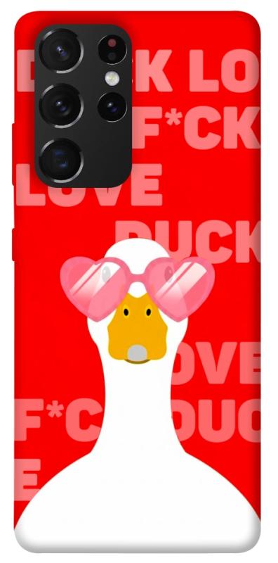 Чехол itsPrint Lovely duck для Samsung Galaxy S21 Ultra, любовь, купить оптом с доставкой