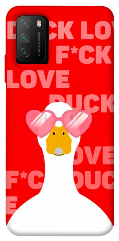 Чехол itsPrint Lovely duck для Xiaomi Poco M3, любовь, купить оптом с доставкой