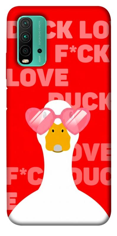 Чехол itsPrint Lovely duck для Xiaomi Redmi Note 9 4G / Redmi 9 Power / Redmi 9T, любовь, купить оптом с доставкой