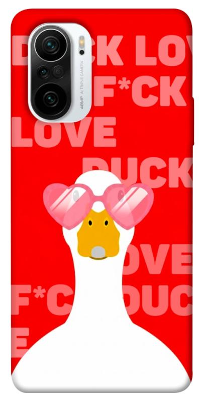Чехол itsPrint Lovely duck для Xiaomi Redmi K40 / K40 Pro / K40 Pro+ / Poco F3, любовь, купить оптом с доставкой