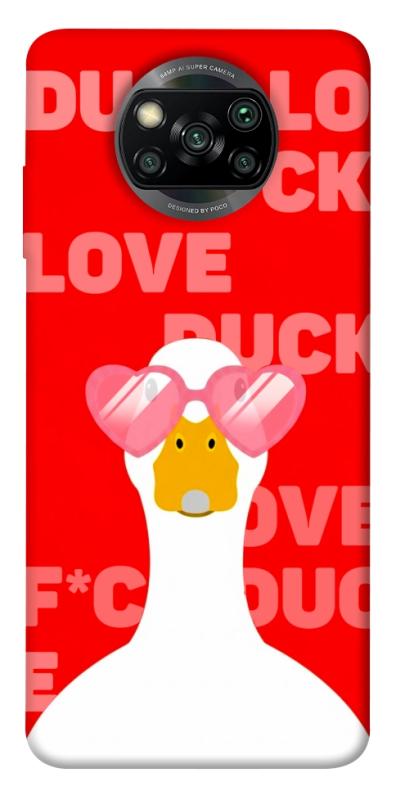 Чехол itsPrint Lovely duck для Xiaomi Poco X3 NFC / Poco X3 Pro, любовь, купить оптом с доставкой