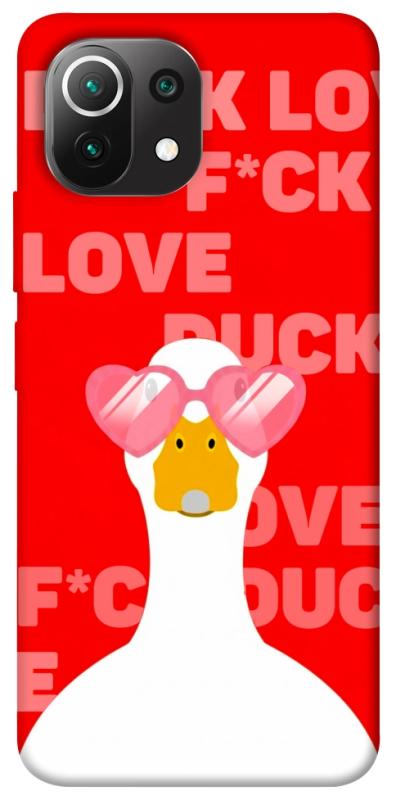 Чехол itsPrint Lovely duck для Xiaomi Mi 11 Lite, любовь, купить оптом с доставкой