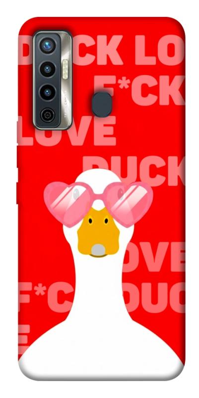 Чехол itsPrint Lovely duck для TECNO Camon 17 Pro, любовь, купить оптом с доставкой