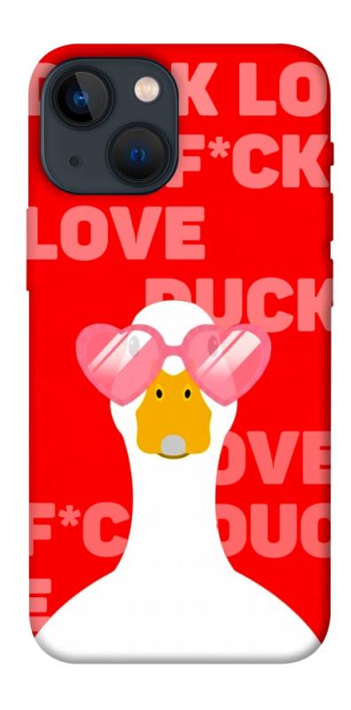 Чохол itsPrint Lovely duck для Apple iPhone 13 mini (5.4"), кохання, купити оптом з доставкою
