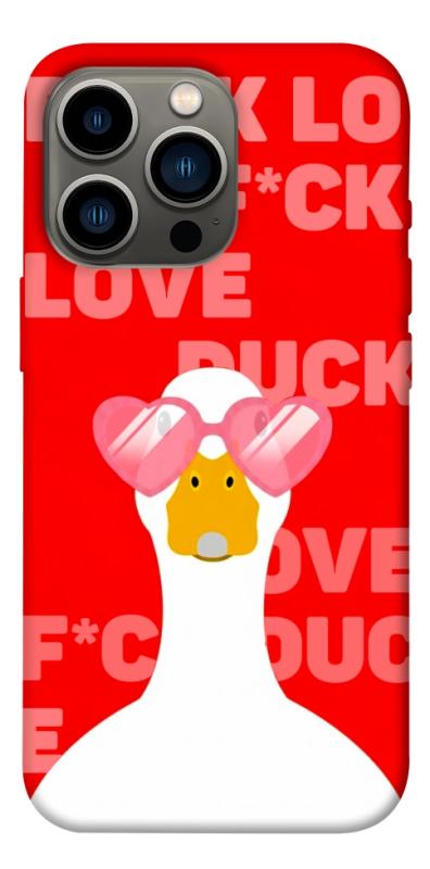 Чехол itsPrint Lovely duck для Apple iPhone 13 Pro (6.1"), любовь, купить оптом с доставкой