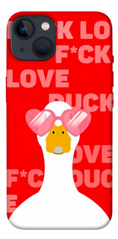 Чехол itsPrint Lovely duck для Apple iPhone 13 (6.1"), любовь, купить оптом с доставкой