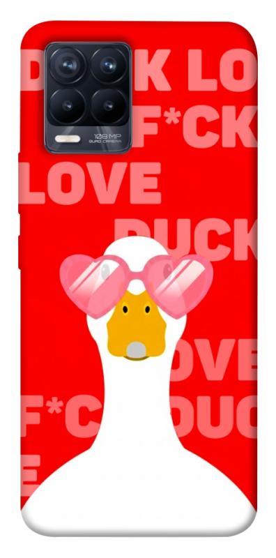 Чохол itsPrint Lovely duck для Realme 8, кохання, купити оптом з доставкою