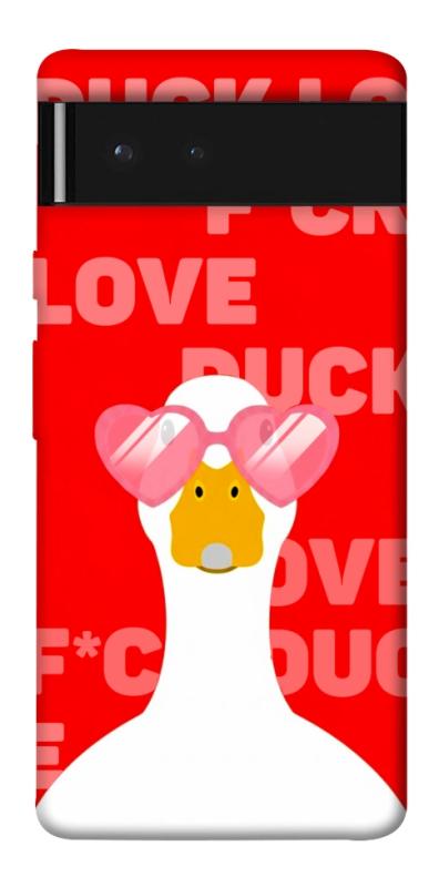 Чехол itsPrint Lovely duck для Google Pixel 6, любовь, купить оптом с доставкой