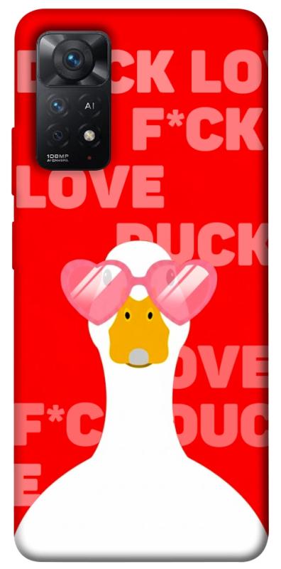 Чехол itsPrint Lovely duck для Xiaomi Redmi Note 11 Pro 4G/5G, любовь, купить оптом с доставкой