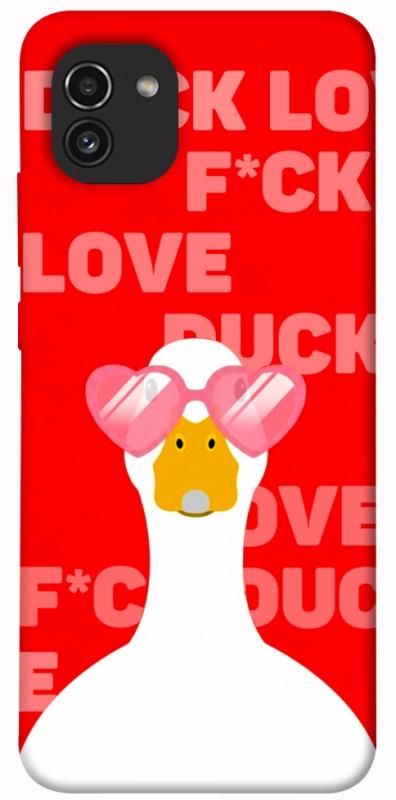 Чохол itsPrint Lovely duck для Samsung Galaxy A03, кохання, купити оптом з доставкою