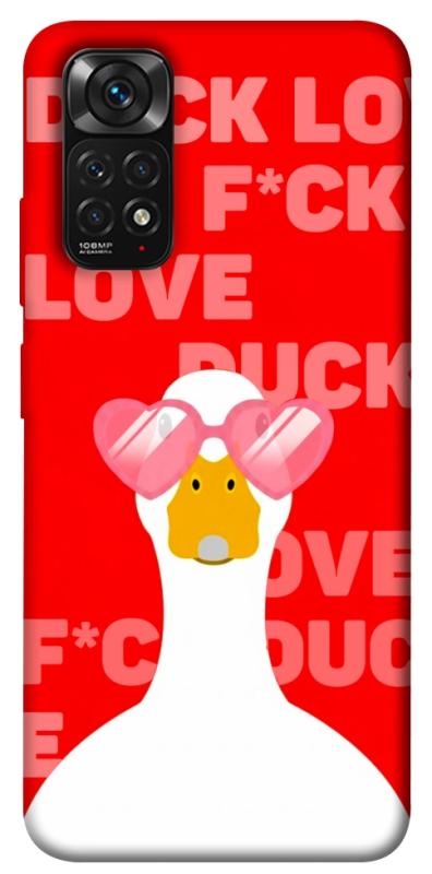 Чехол itsPrint Lovely duck для Xiaomi Redmi Note 11 (Global) / Note 11S, любовь, купить оптом с доставкой