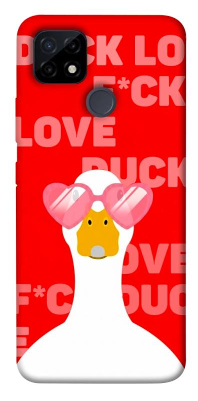 Чехол itsPrint Lovely duck для Realme C12, любовь, купить оптом с доставкой