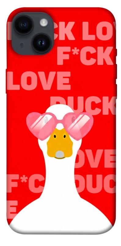 Чехол itsPrint Lovely duck для Apple iPhone 14 Plus (6.7"), любовь, купить оптом с доставкой