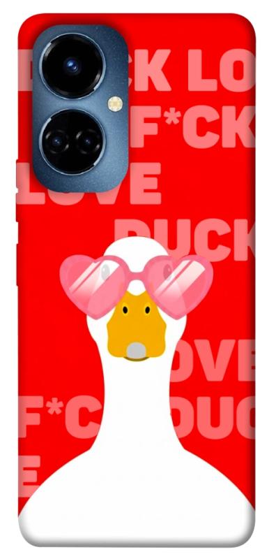 Чехол itsPrint Lovely duck для TECNO Camon 19 (CI6n) / 19 Pro (CI8n), любовь, купить оптом с доставкой