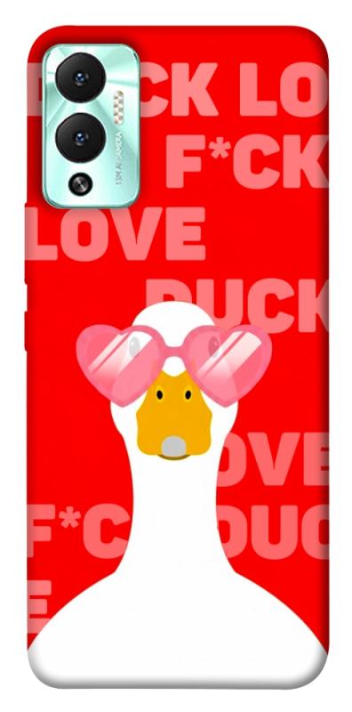 Чехол itsPrint Lovely duck для Infinix Hot 12 Play, любовь, купить оптом с доставкой