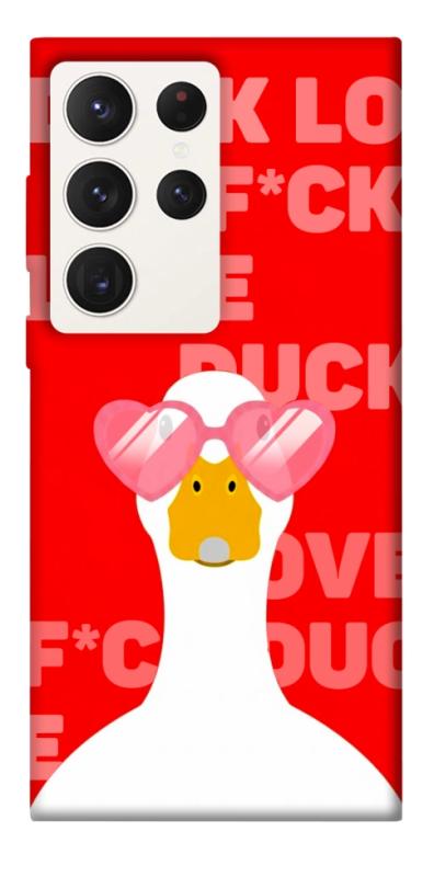 Чехол itsPrint Lovely duck для Samsung Galaxy S23 Ultra, любовь, купить оптом с доставкой