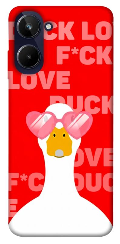 Чехол itsPrint Lovely duck для Realme 10 4G, любовь, купить оптом с доставкой