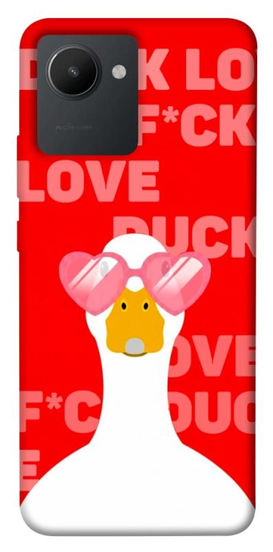 Чехол itsPrint Lovely duck для Realme C30, любовь, купить оптом с доставкой