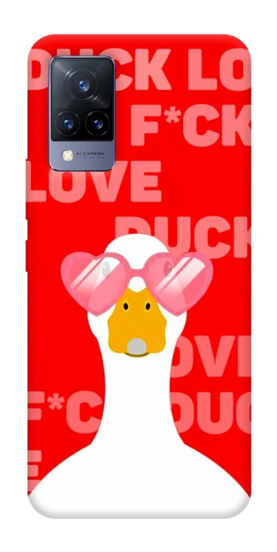 Чохол itsPrint Lovely duck для Vivo V21, кохання, купити оптом з доставкою