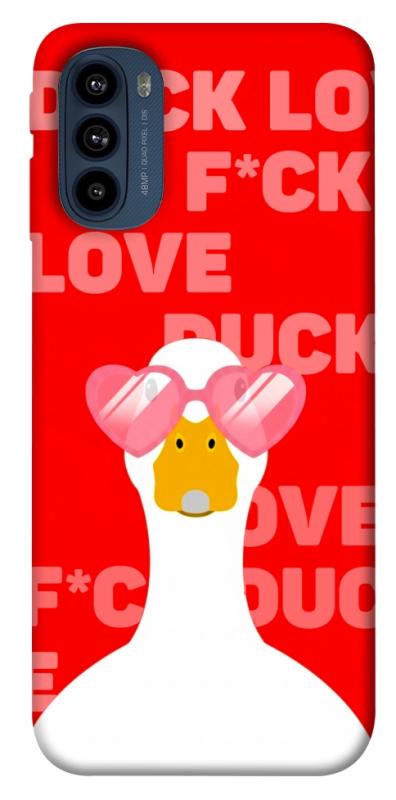 Чехол itsPrint Lovely duck для Motorola Moto G41, любовь, купить оптом с доставкой